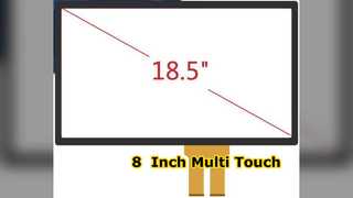 Touch screen da 8. pollici Pannello multi touch a 0 punti