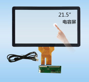 Touch screen capacitivo sporgente a 21,5 pollici del PCT, schermo attivabile al tatto capacitivo