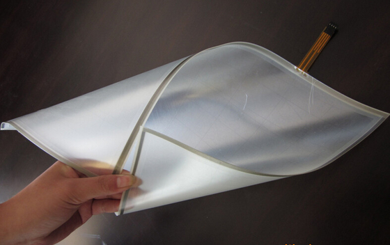 4W 42" pannello di tocco resistente del cavo con la struttura nera, pannello trasparente del touch screen