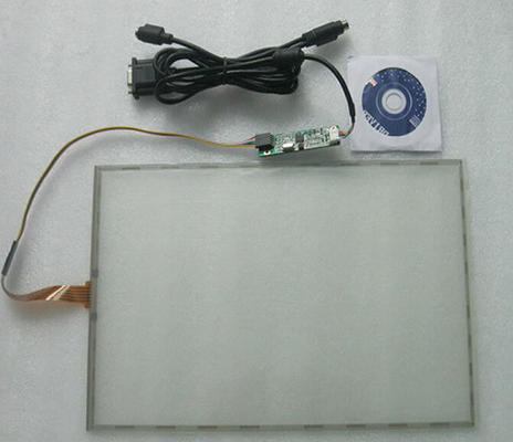Vetro resistente a 15 pollici del pannello di tocco dell'interfaccia di USB con il film di ITO di 0.188mm e del regolatore