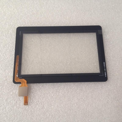Pannello di tocco capacitivo sporgente a 7 pollici su ordinazione, pannello trasparente del touch screen