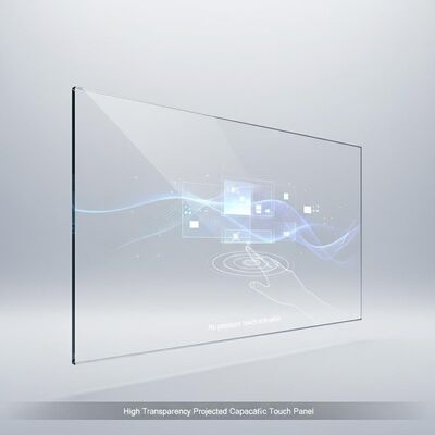 Pannello Touch Capacitivo Proiettato ad Alta Trasparenza che Fornisce Forza di Attivazione Touch Senza Pressione e Superficie Antiriflesso Anti-Impronta per Digital Signage