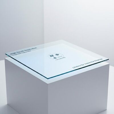 Pannello touch capacitivo proiettato ad alta risoluzione del tatto che supporta Windows Android Linux Compatibilità e durata di vita per display interattivi